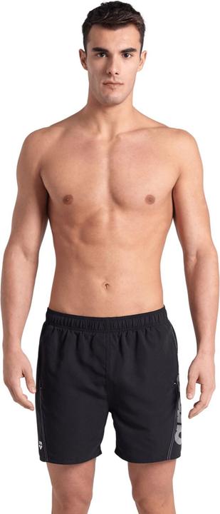 Produktbild Arena Herren Fundamentals Logo Boxer Swim Trunks, Black-white, XL EU (XL)