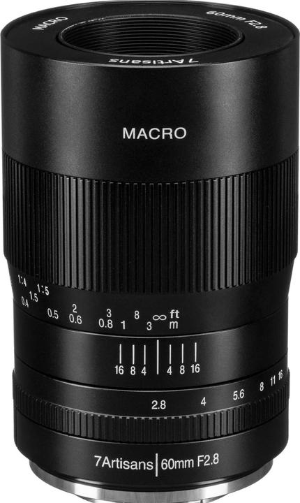 Image du produit 7artisans 60mm F2.8 Macro Fuji X (Fujifilm X, APS-C / DX)
