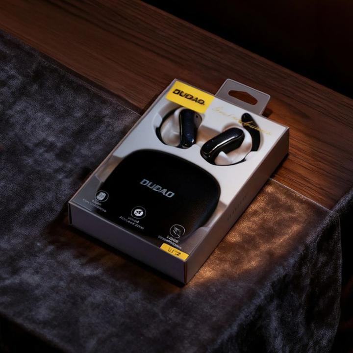 Actual product image Dudao Słuchawki Słuchawki U17Z Bluetooth 5.3 OWS z zausznikami - czarne (6 h, Wireless)