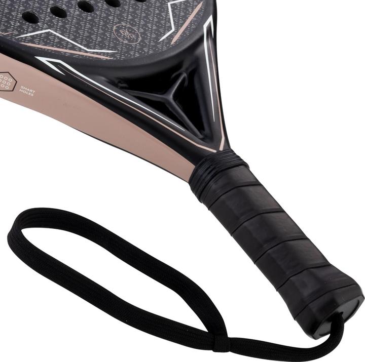 Produktbild Luxtri Padel Schläger Control 300 Rund Schwarz-Braun 370g Carbonfaser/EVA Tennis