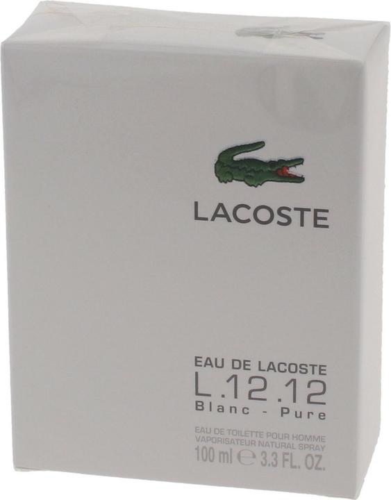 Actual product image Lacoste L.12.12 Blanc (Eau de toilette, 100 ml)