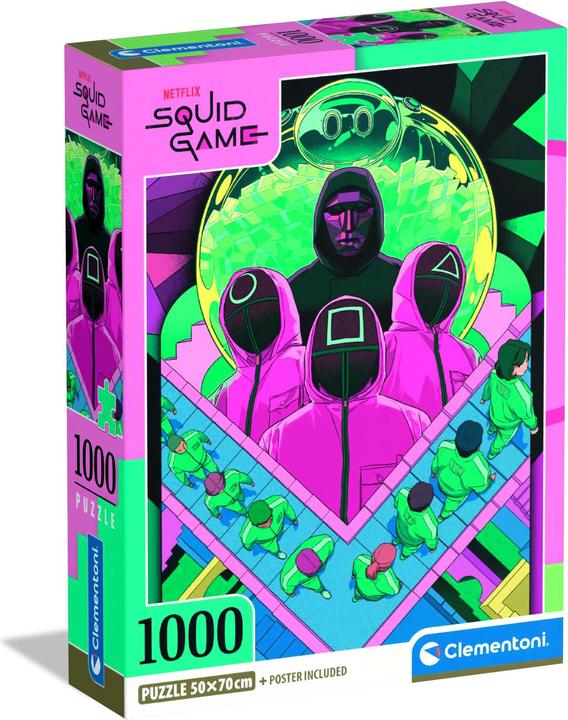 Actual product image Clementoni Pzl 1000 Squid Game 2 Compact-2- =2024 (1000 pieces)