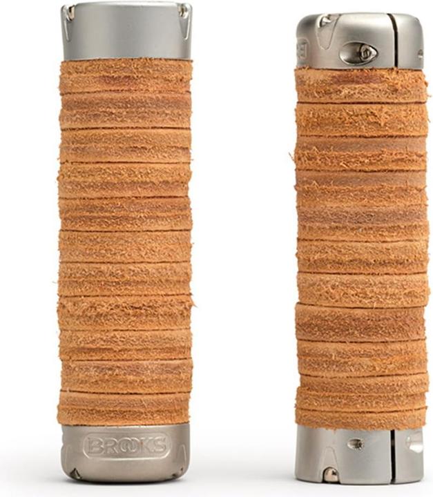 Brooks Running Grips Plump Leather - Honey