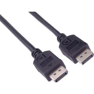 PremiumCord KPORT1-02 DisplayPort cable Black (2 m, DisplayPort), Video Kabel