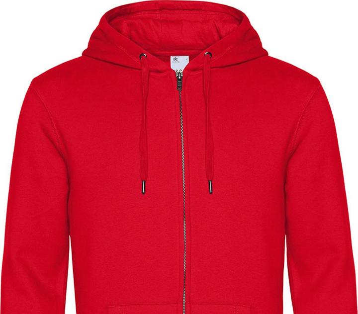 Produktbild B&C Kapuzenpullover Durchgehender Reissverschluss (XXL)