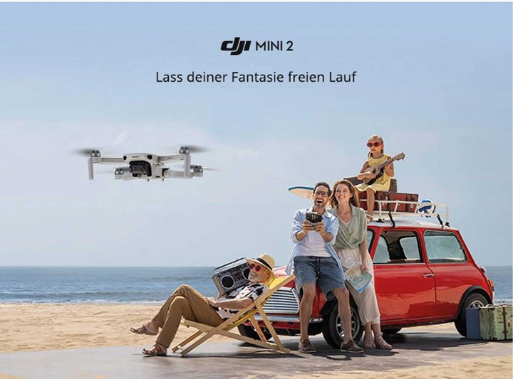 Image du produit DJI Mini 2 Fly More Combo (31 min, 249 g, 12 Mpx)