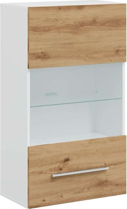 Produktbild vidaXL 5-tlg. Wohnwand mit LED-Beleuchtung Artisan-Eiche Holzwerkstoff