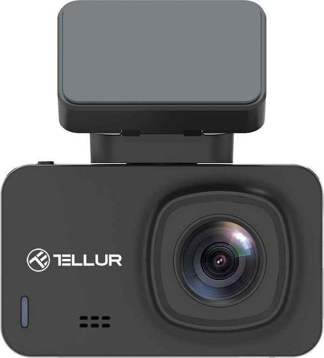 Tellur Dash Patrol DC3 4K, GPS, WiFi black (GPS-Empfänger, Eingebautes Display, Eingebaute Anzeige, 4K)