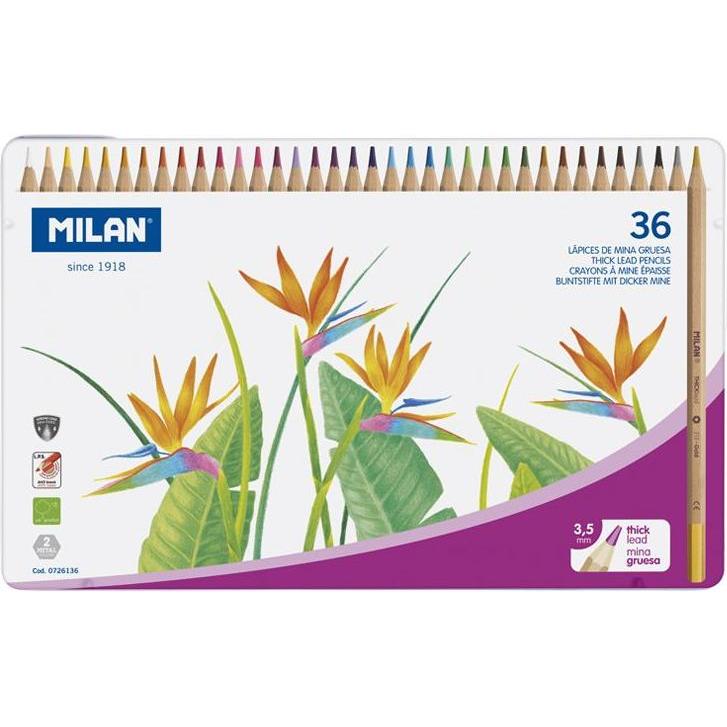 Milan, Malstifte, 0726136 (multicolour, 36 x)