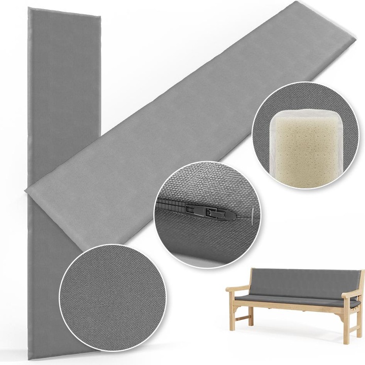 Actual product image Vicco Bankauflage (180 x 40 x 6 cm)