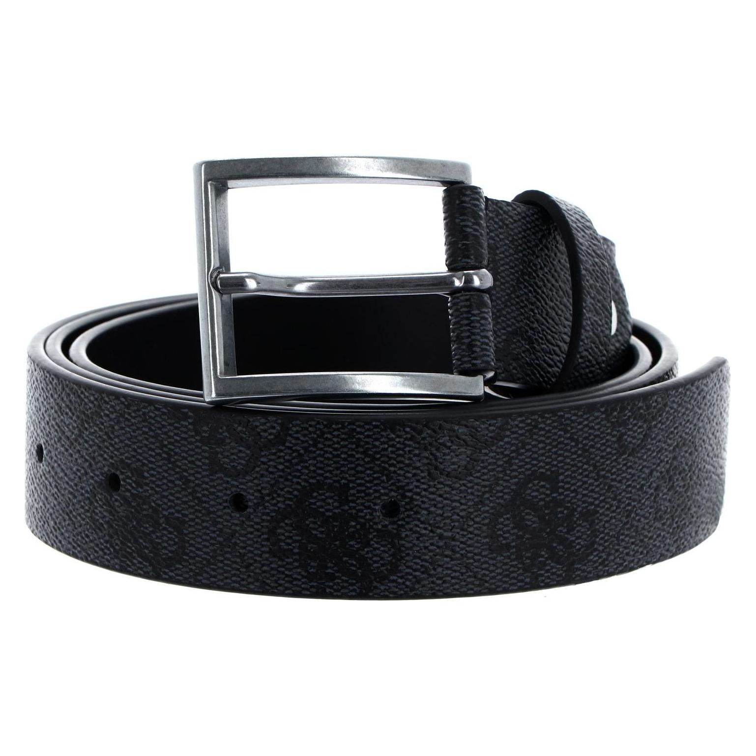 Guess, Herren, Gürtel, Vezzola Adjustable Belt, Schwarz, (90)