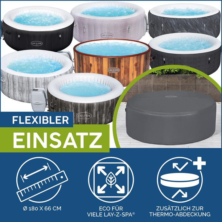 Image du produit Bestway Lay-Z-Spa Thermal Cover Round 180x66cm