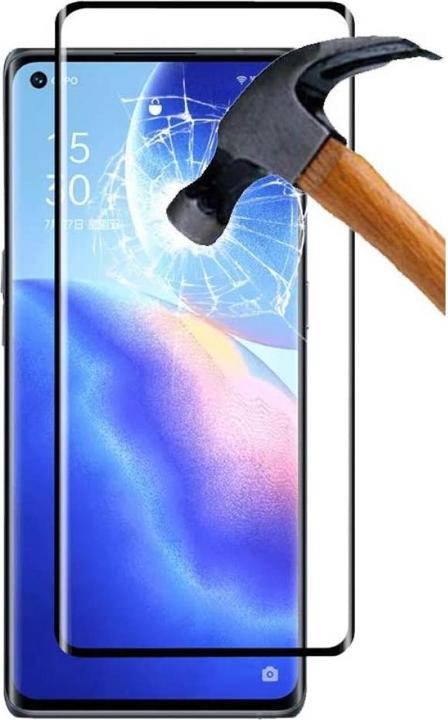Image du produit Screenguard Oppo Find X3 Neo Full Screen Protection en verre blindé 2.5D 9H (1 pièce(s), Oppo Find X3 Neo)