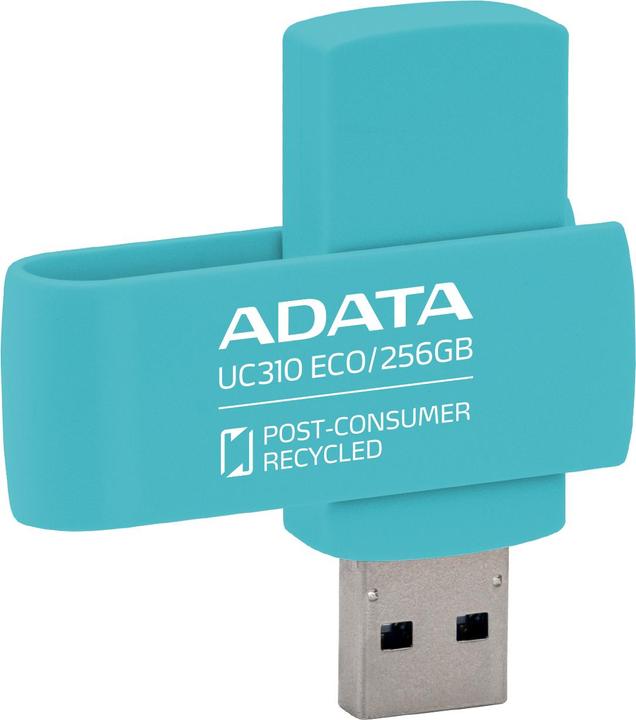 Actual product image Adata UC310 ECO 256 GB (green, USB-A 3.2 Gen 1) (256 GB, USB-A)