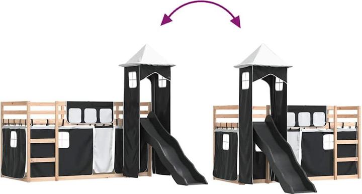 Produktbild vidaXL Etagenbett (80 x 200 cm)