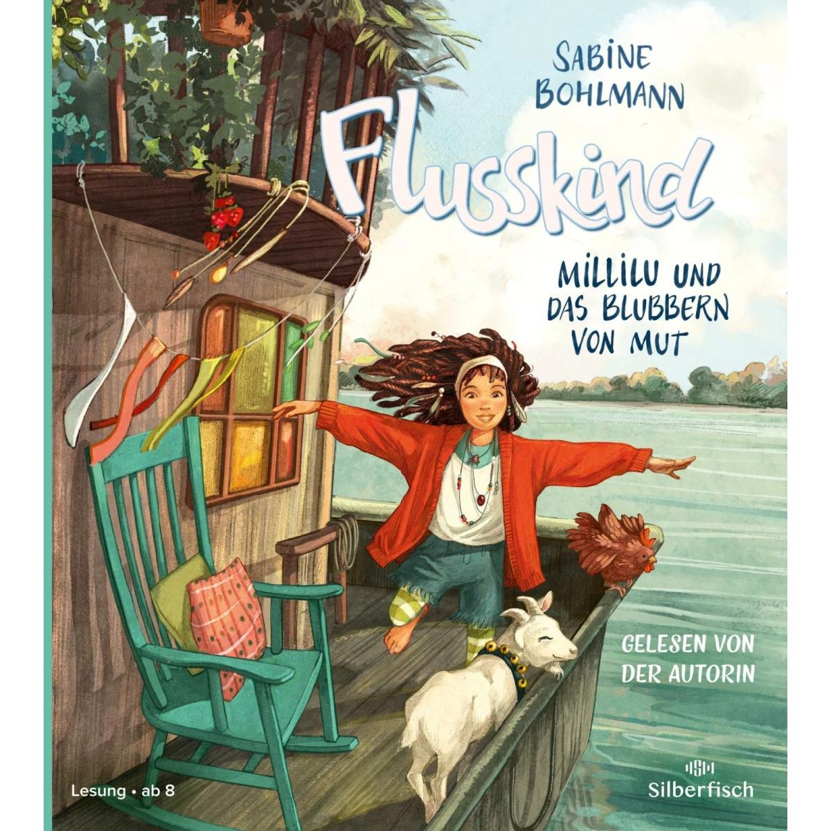 Thumbnail - Flusskind Bd 3 - Millilu und das Blubbern von Mut, Hörbücher von Sabine Bohlmann