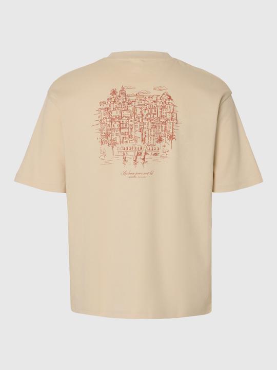 Actual product image Selected Loose Fit Print T-Shirt (L)