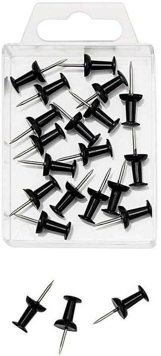 Image du produit Maped Aiguille WEDO forme diabolo noire (Tableau d'affichage, 2 x 6 x 9,5 cm)
