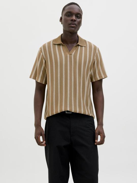Image du produit Jack & Jones Gestreift Fly-Away Kragen Poloshirt Poloshirt (XL)