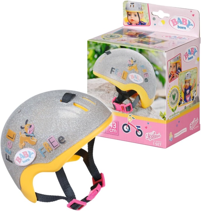 Actual product image Zapf Creation Baby born bicycle helmet