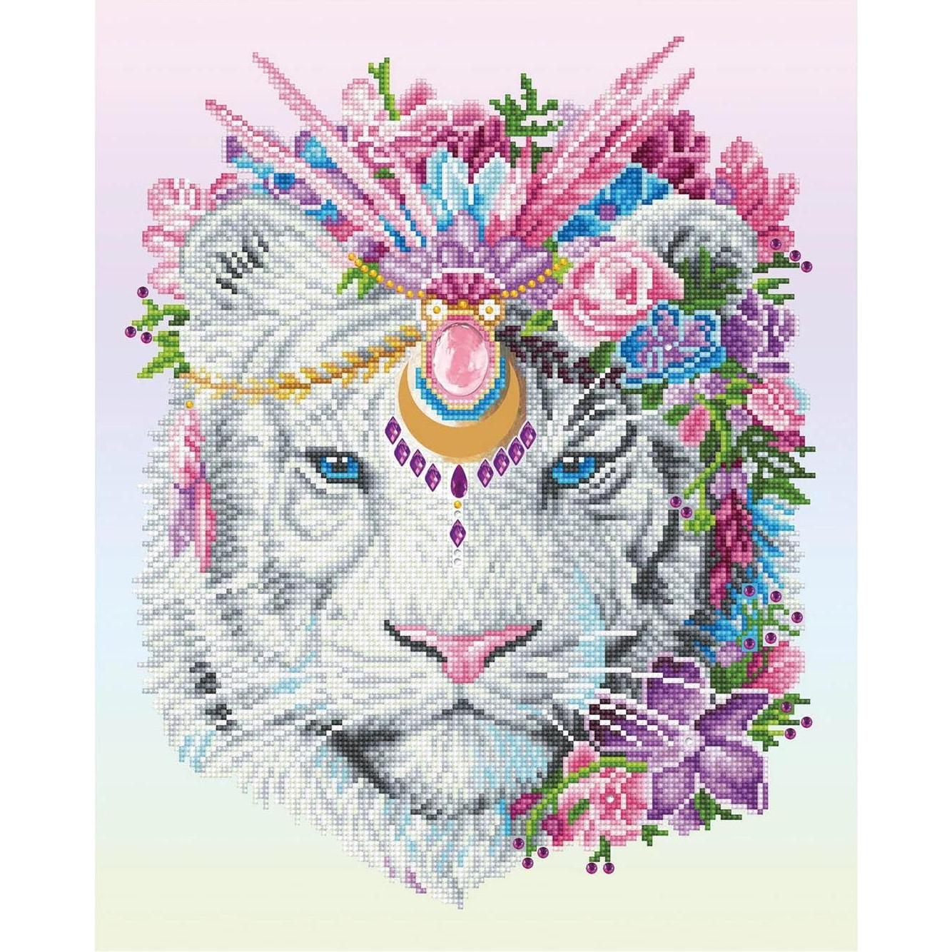 Diamond Dotz Diamond Painting Bohemian Tiger