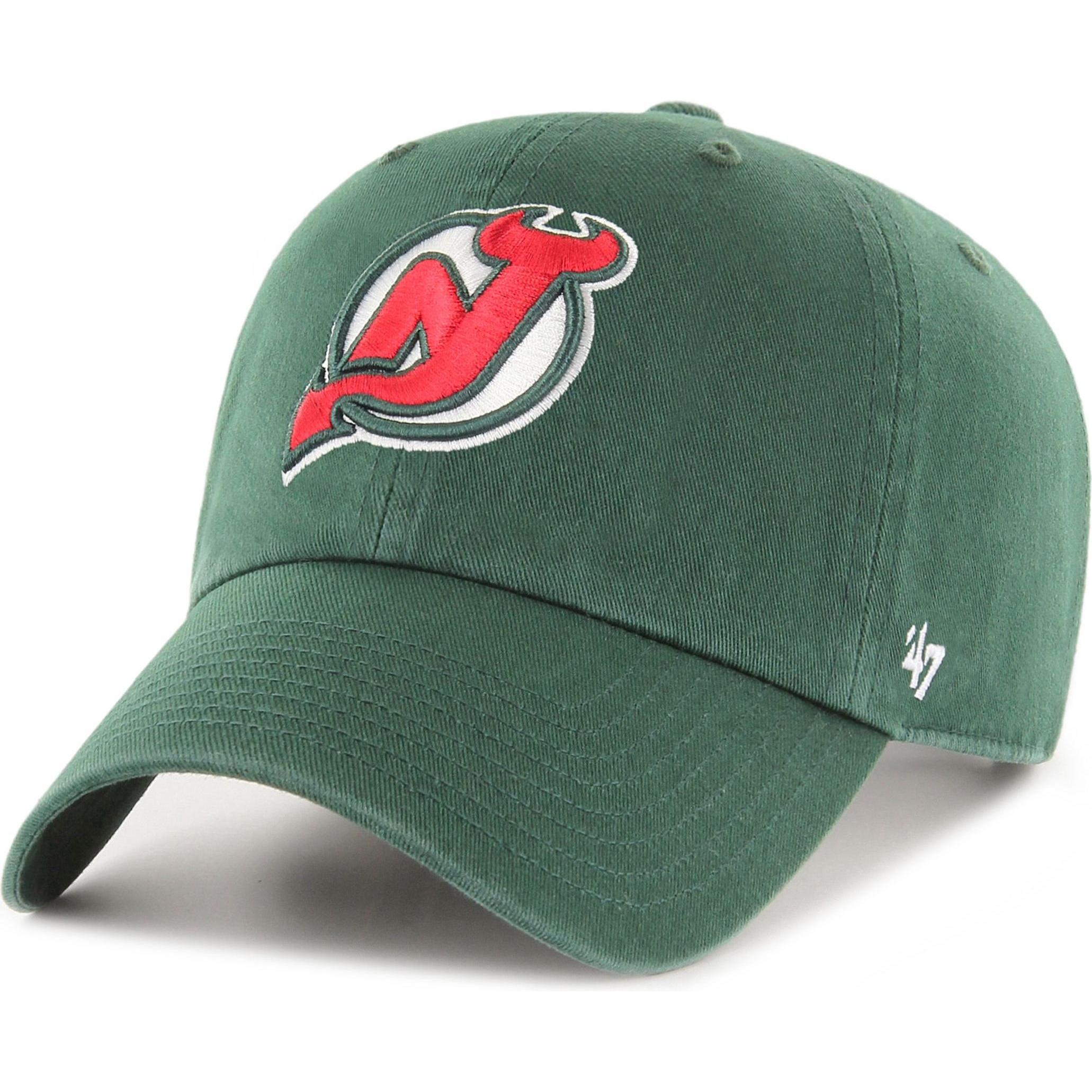 47 Brand, Herren, Cap, Relaxed Fit Cap - CLEAN UP New Jersey Devils, Grau