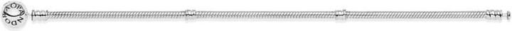 Image du produit Pandora Bracelet avec fermoir coeur (19 cm, Argent)