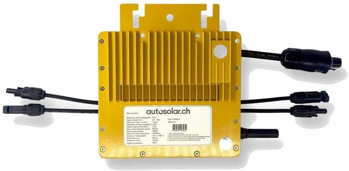 Produktbild Autosolar Balkonkraftwerk in Holzoptik (1600 W)