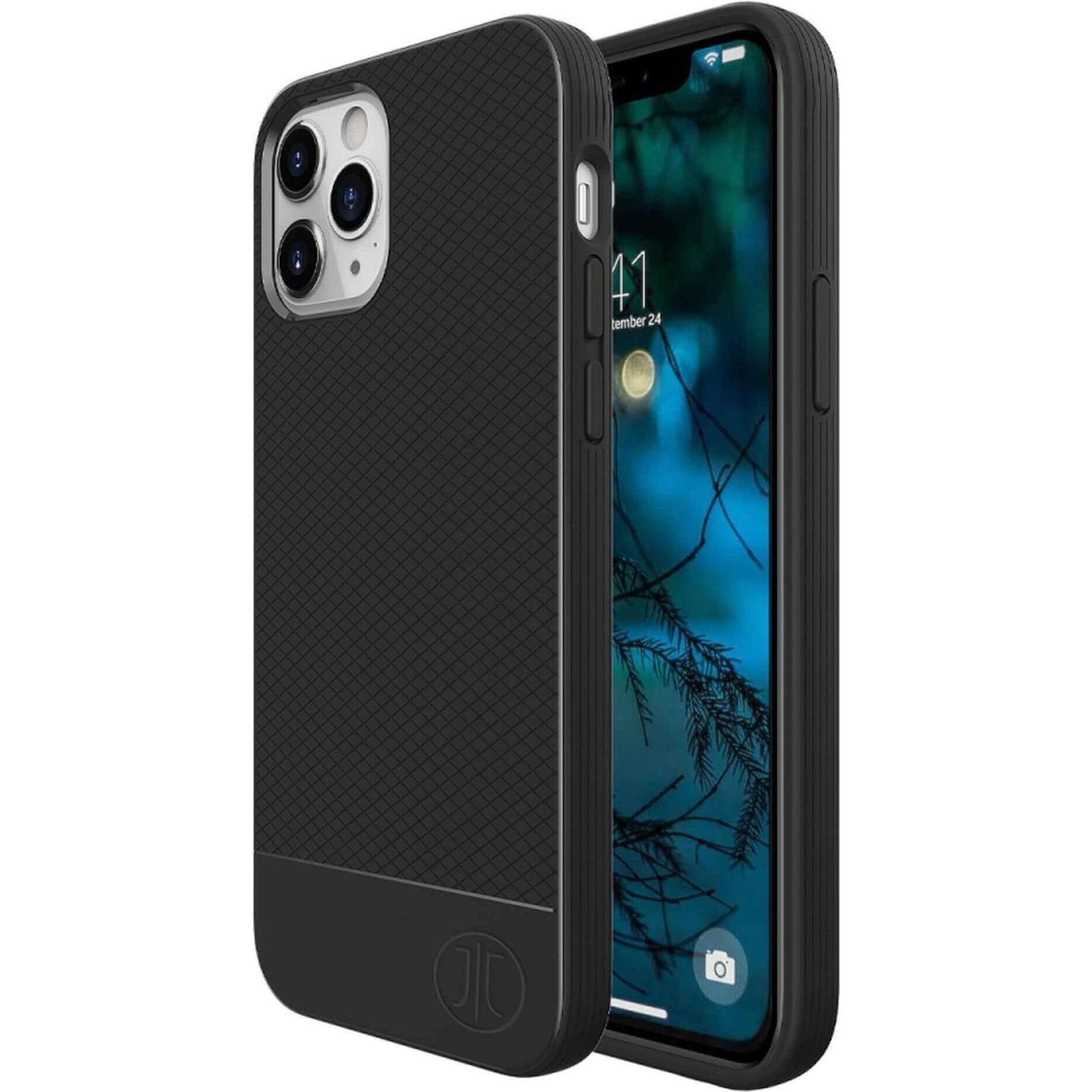 JT Berlin iPhone 12 Pro Max - Pankow Silikon Case schwarz (Apple iPhone 12 Pro Max), Smartphone Hülle, Schwarz