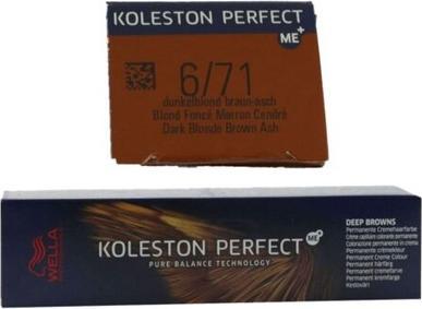 Image du produit Wella Koleston Perfect Me+ - Deep Browns (6, 71 blond foncé brun cendré)
