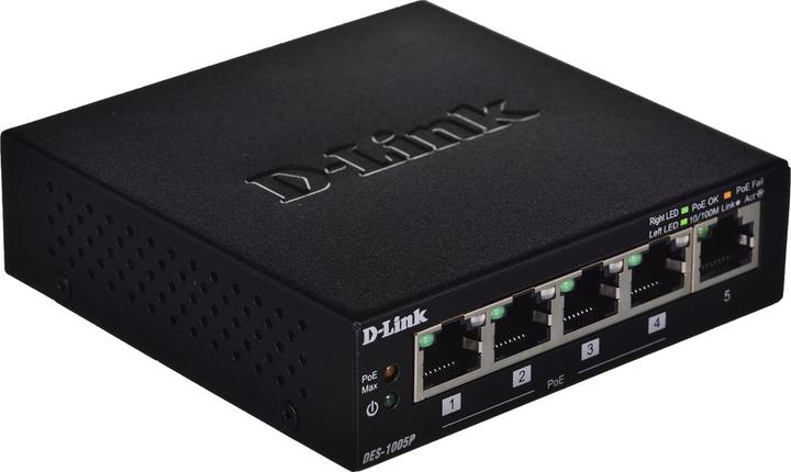 Image du produit D-Link DES-1005P/E (5 ports)