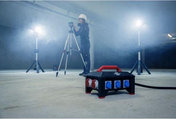 Actual product image Brennenstuhl Professional site power supply BS V 5-63A FI type B (9 x, CEE 7/3, CEE)