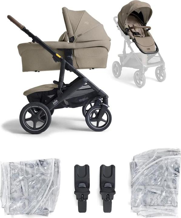 Actual product image Joie Kinderwagen Vinca inklusive Babywanne Ramble XL Sandstone