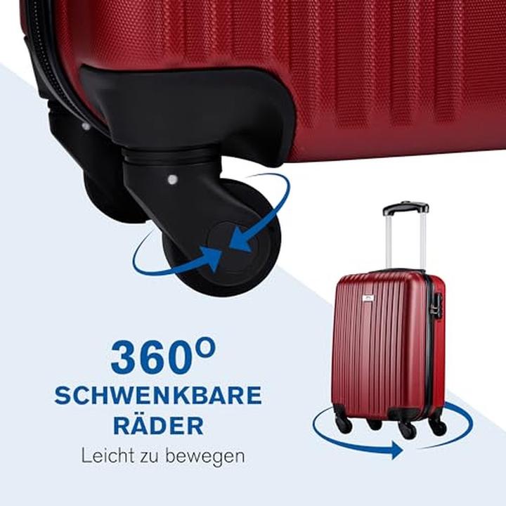 Actual product image Slazenger Trolley Set 18/26" 2pcs Red (71 l)