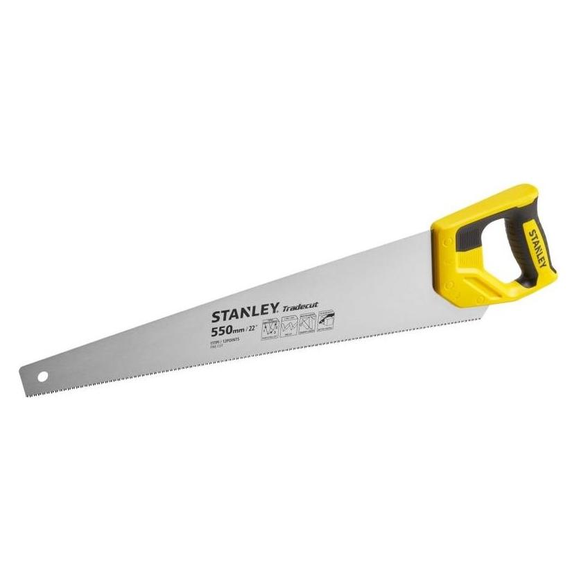 Stanley, Handzagen, Tradecutzaag 22/550 Mm, 11 Tpi Merk