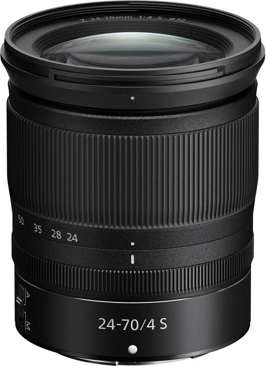 Actual product image Nikon Nikkor Z 24-70mm f/4 S (Nikon Z, full size, APS-C / DX)