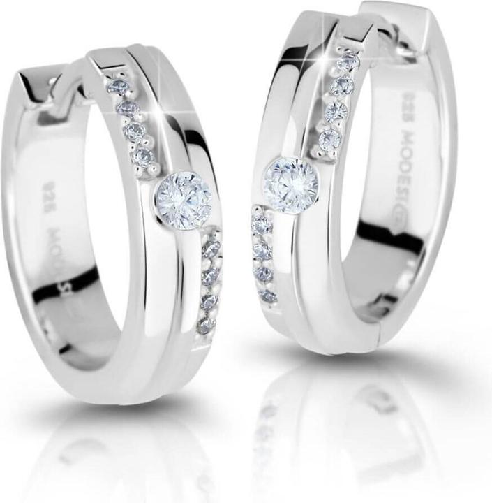 Immagine prodotto Modesi Orecchini in argento con zirconi M26021