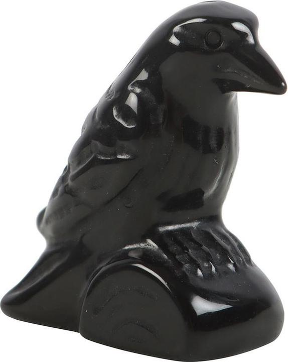 Produktbild Something Different Ornament Black Obsidian Raven