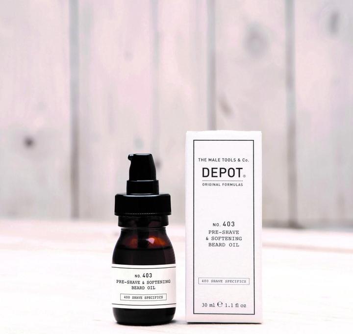 Actual product image Depot No. 403 Pre-Shave & Softening Beard Oil 30ml (30 ml)