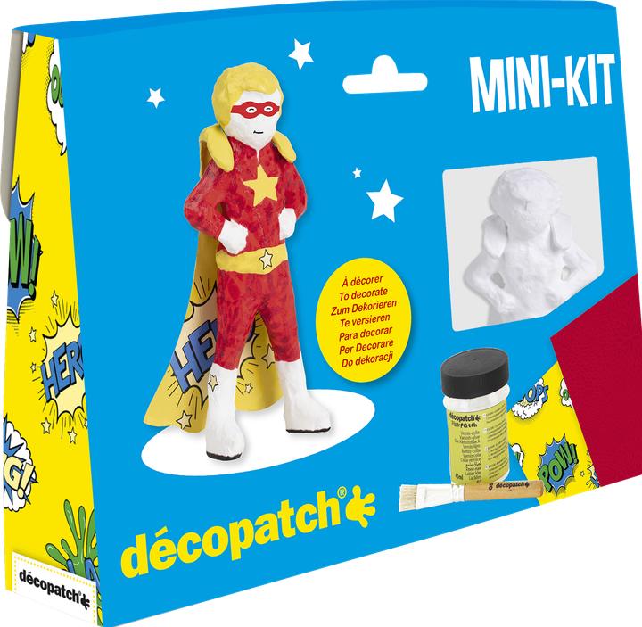 Décopatch Bastelset Mini Kit Superheld