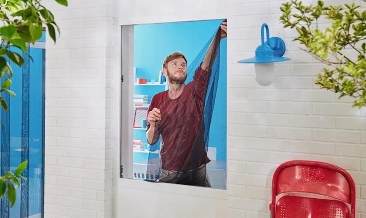 Image du produit tesa Moustiquaire COMFORT pour fenêtres, avec bande Velcro, autocollante, sans perçage (130 x 130 cm)