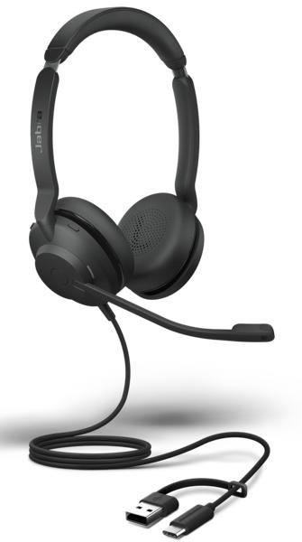 Actual product image Jabra EVOLVE2 30 SE USB-A UC (Cable, USB-A)
