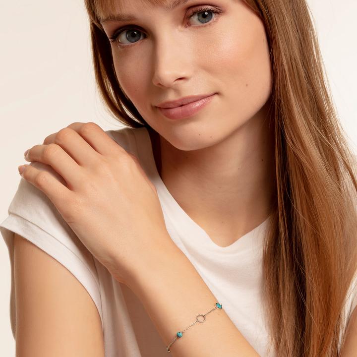 Immagine prodotto Thomas Sabo Pietre turchesi (15 cm, Argento)