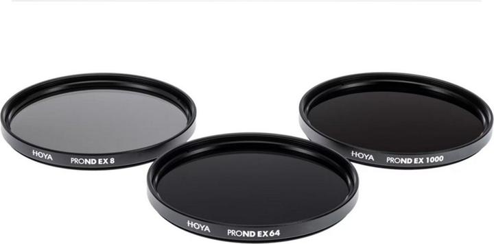 Image du produit Hoya PRO ND EX Filter Kit 8/64/1000 (67 mm, Filtre gris neutre, 67 mm)