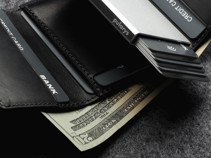 Actual product image Pularys Wallet BOSTO credit card holder