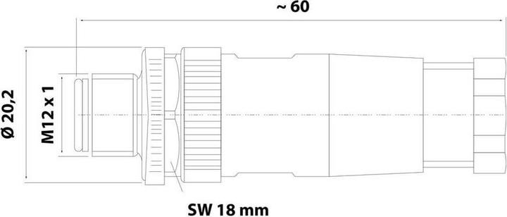 Actual product image Phoenix Contact Sensor/actuator connector