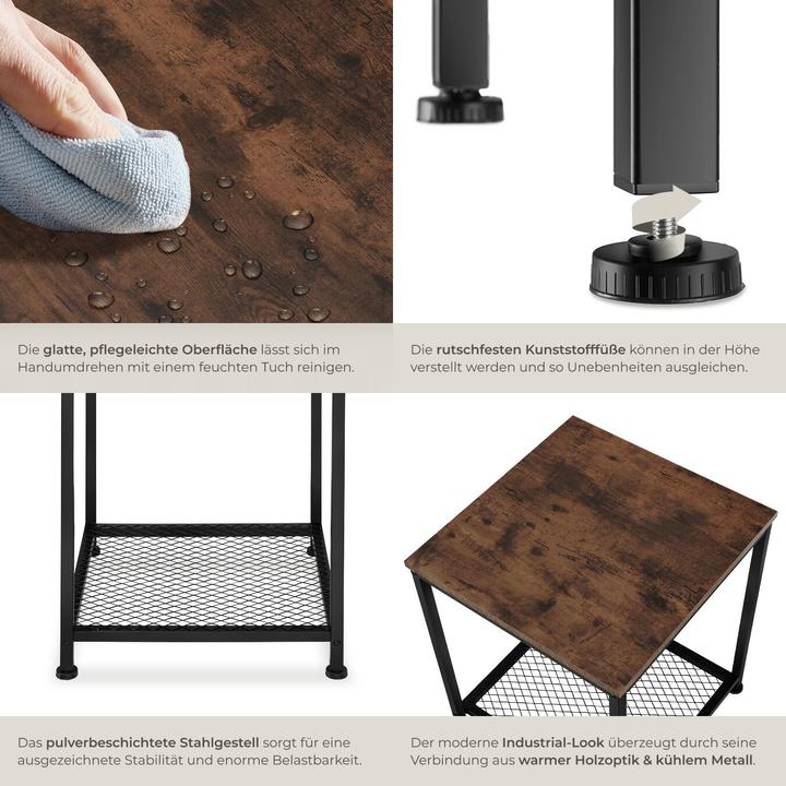 Image du produit tectake Table d’appoint Derby