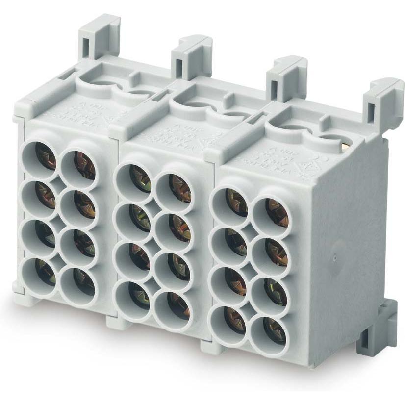 ABN, Verteilerschrank Zubehör, XHKB3254 Hauptleitungsklemme 3p VBG4 3x4x25qmm