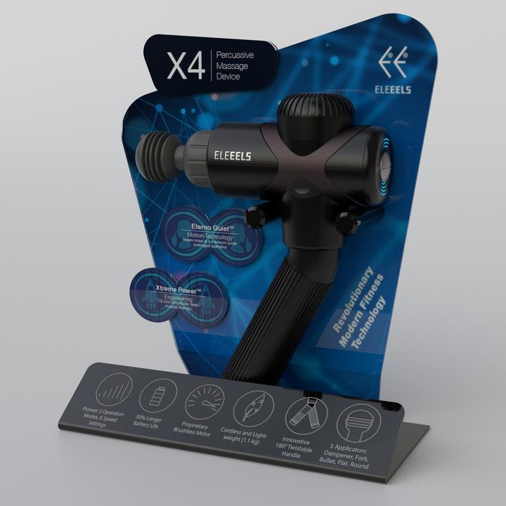 Image du produit Eleeels Pistolet de massage (6 Marches, 600 min)