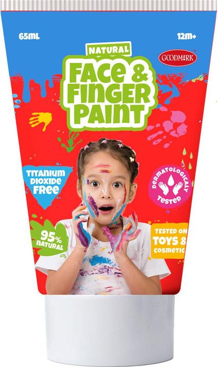Produktbild Boti Tube mit natürlicher Gesichts- und Fingerfarbe – Rot und Orange, 2 x 65 ml